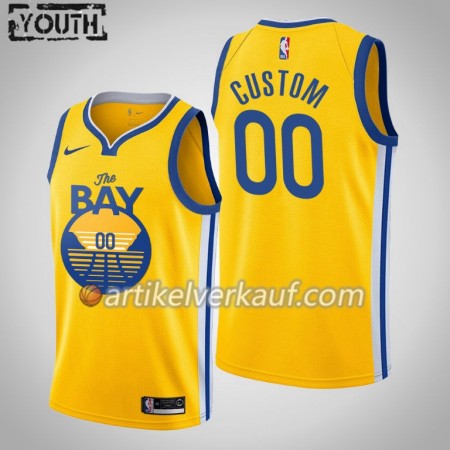 NBA Golden State Warriors Trikot Nike 2019-2020 Statement Edition Personalisierung Swingman - Kinder